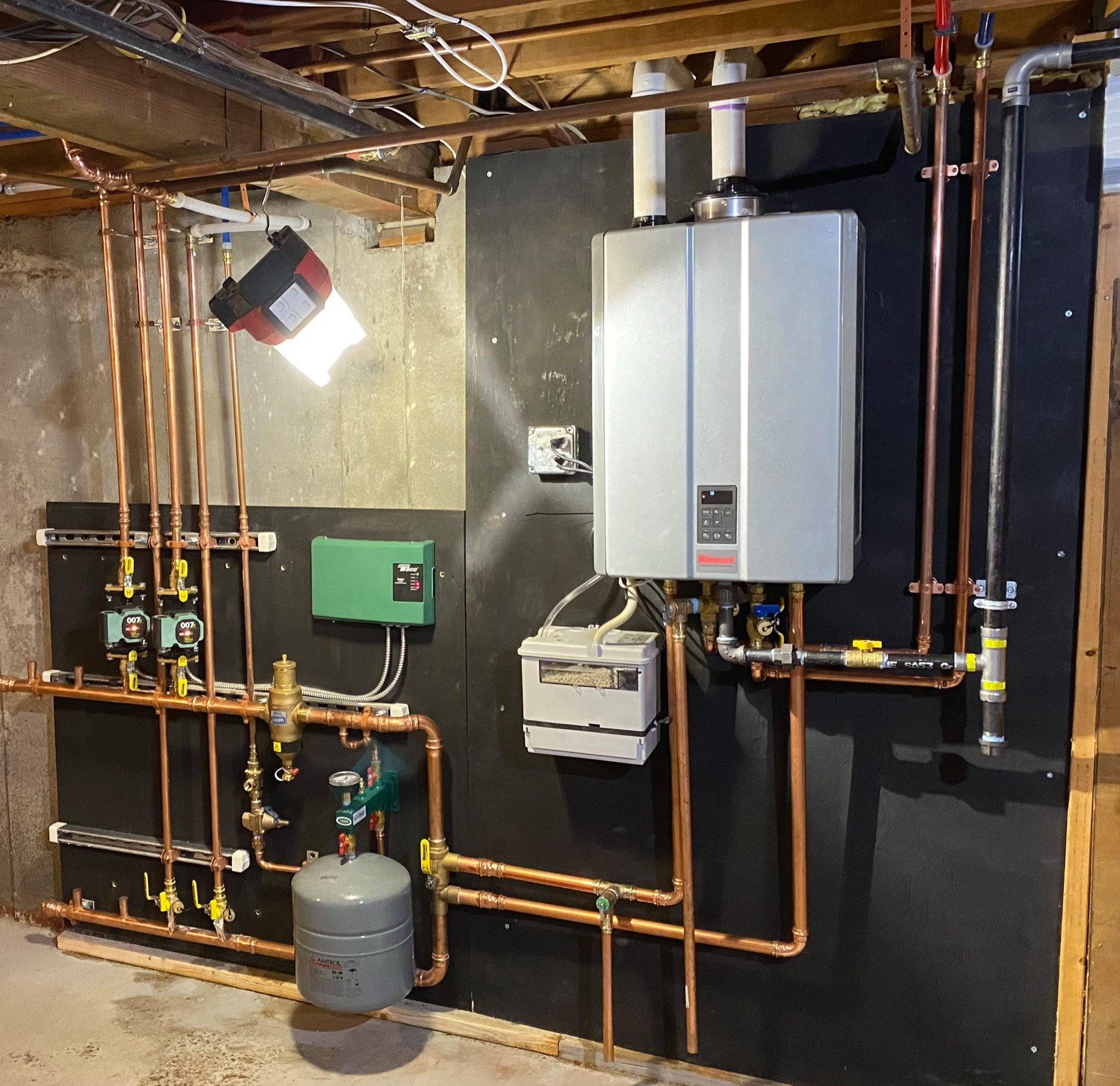 Boiler system installed in Bolton, MA