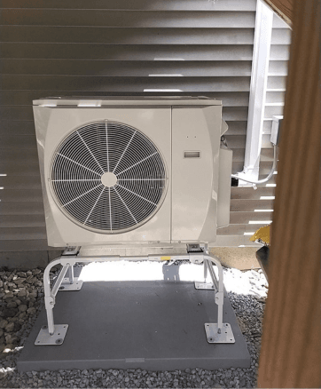 Mini Split Radiator Panels Mini-Split Heat Pump with Electrical Panel Upgrade in Westminster, MA